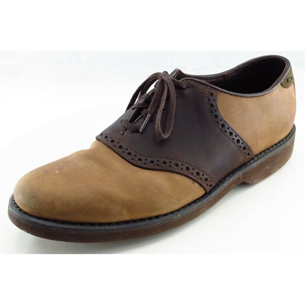 Dexter Shoes Size 9.5 N Brown Oxford Leather Men